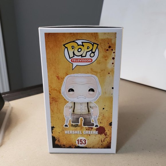 Hershel Greene (#153) The Walking Dead - Funko Pop (Vaulted) - Picture 2 of 6